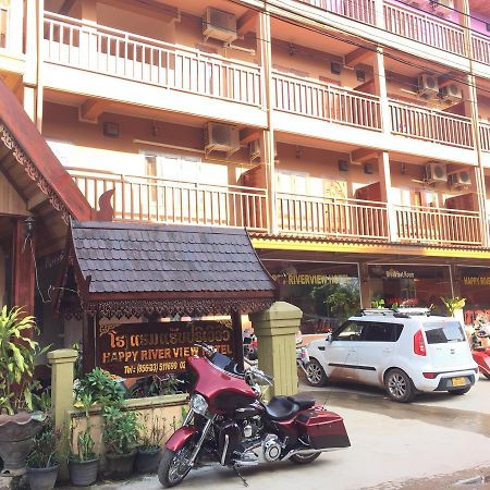 Happy River View Hotel Vang Vieng Exteriör bild